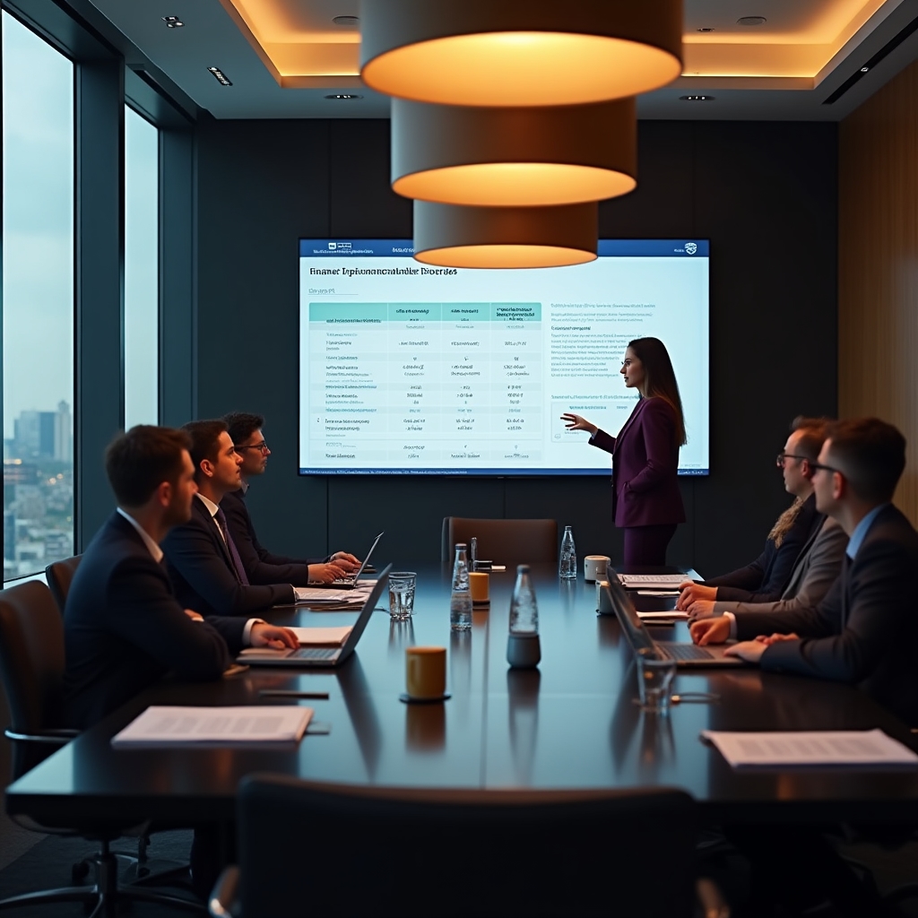 Совещание по внедрению финансовой системы